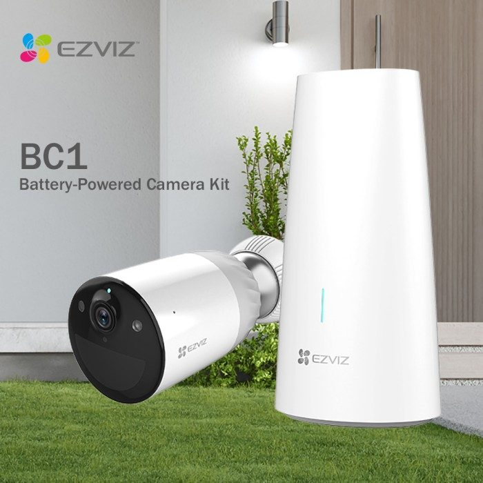 EZVIZ KIT BC1-B1 CCTV Baterai Tanpa Kabel 2MP