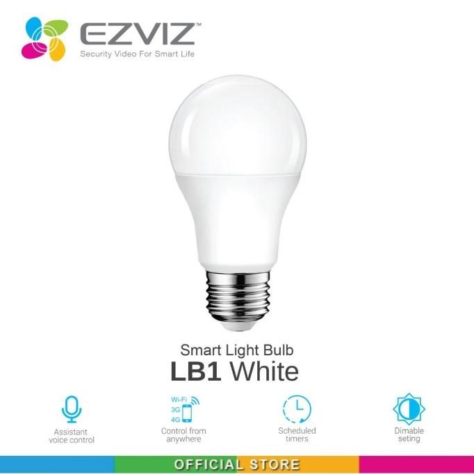 EZVIZ LB1 Smart Bulb Lampu Bohlam 8W - Warm White