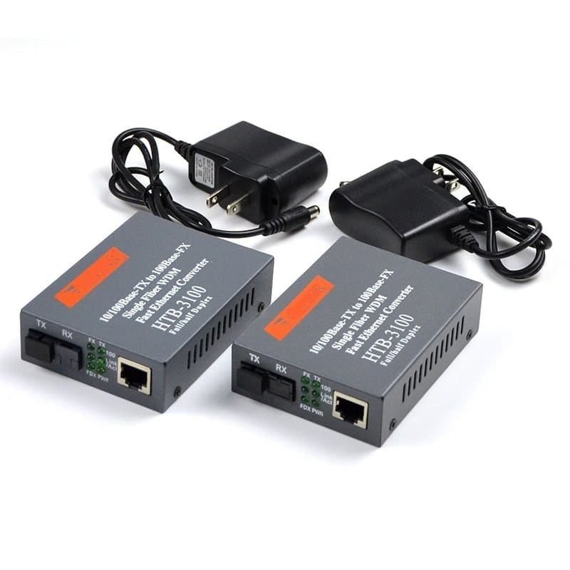 Media Converter FO Single Mode (1 pair)