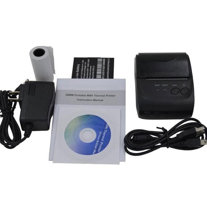 Thermal Printer Kasir Portable ZJIANG ZJ-5802 5802